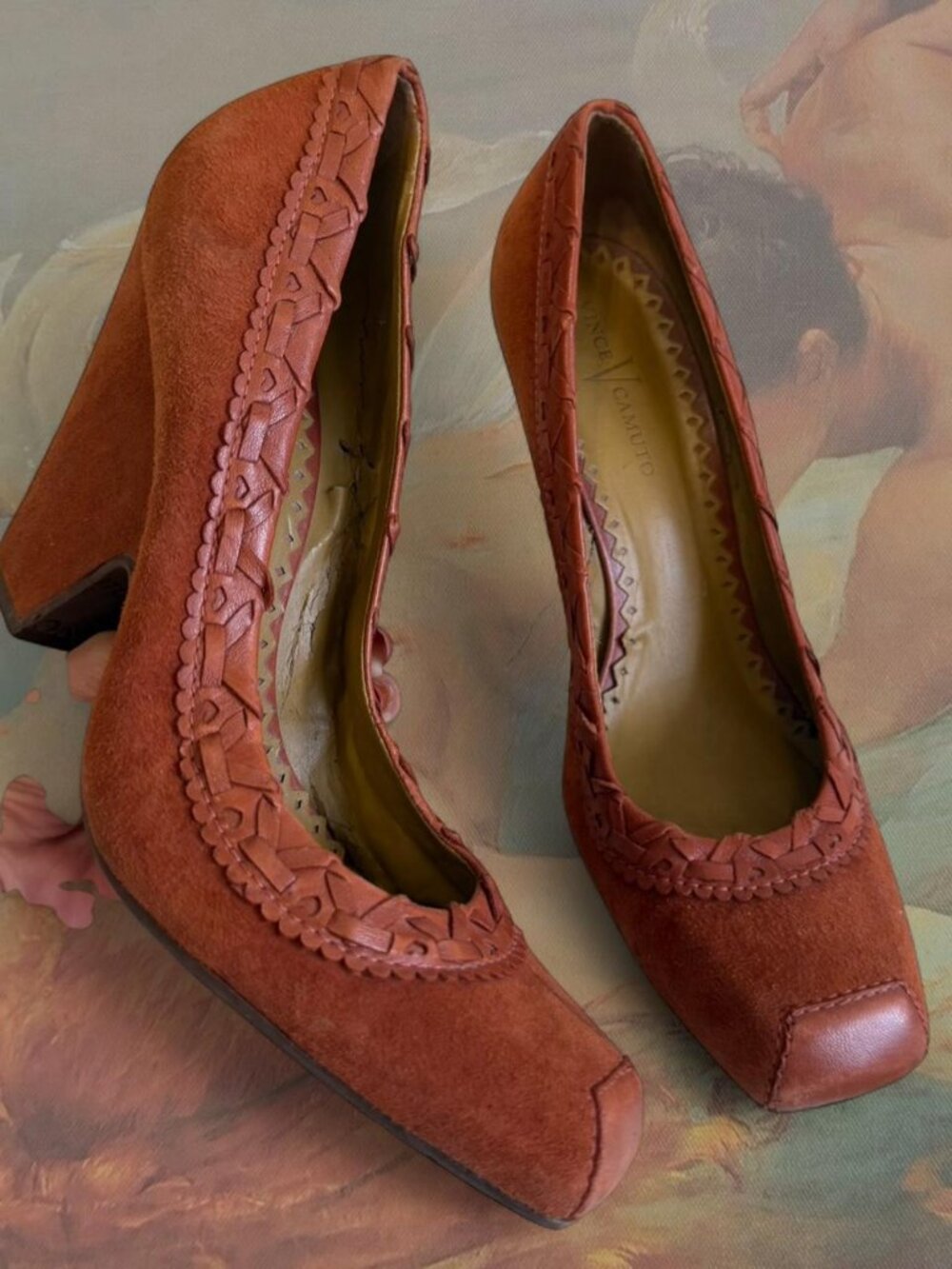 Vince Women's Brown and Tan Courts